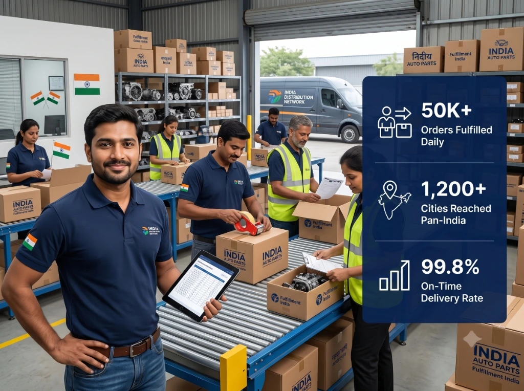 India Auto Parts Wholesale Packaging & Fulfillment Network
